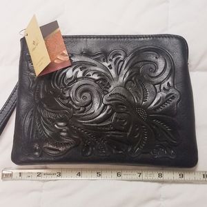 Patricia Nash Leather Clutch NWT